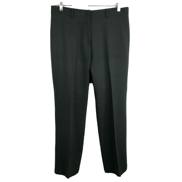 Jenne Maag Pants - Jenne Maag Pants Womens Sz‎ 14 Black Stretch Trouser Dress Straight Leg